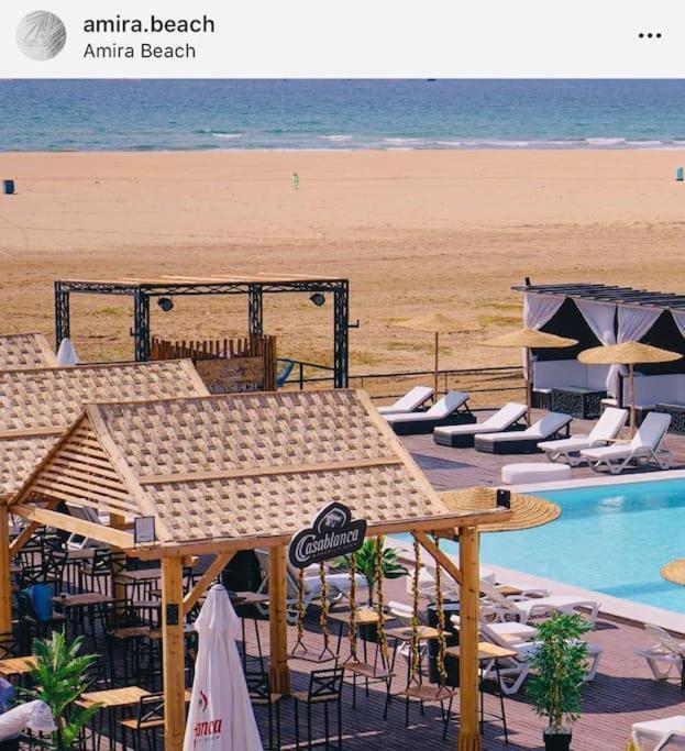 Apartamento Vacacional Achakar Playa&Piscina! Tanger Buitenkant foto